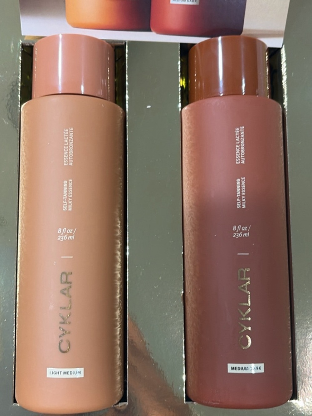 CYKLAR Self-Tanning Essence - Light/Medium & Medium/Dark Duo